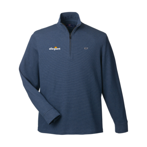 Allegiant - Vineyard Vines Men's Saltwater Quarter-Zip Pullover v1