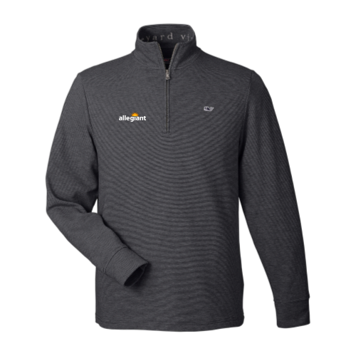 Allegiant - Vineyard Vines Men's Saltwater Quarter-Zip Pullover v1