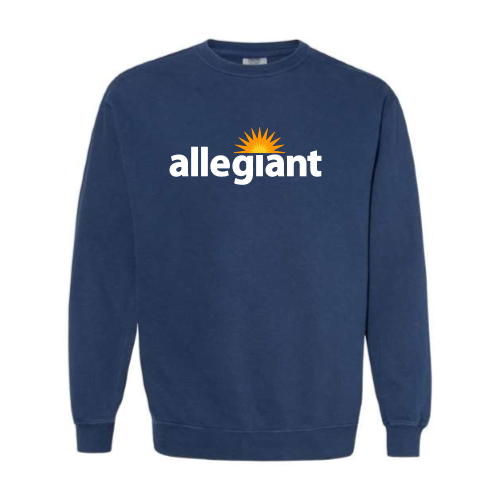 Allegiant - Pigment-Dyed Crewneck Sweatshirt