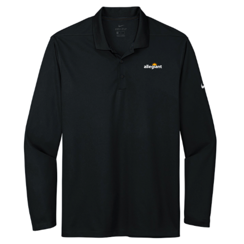 Allegiant - Nike Dri-FIT Micro Pique 2.0 Long Sleeve Polo v1