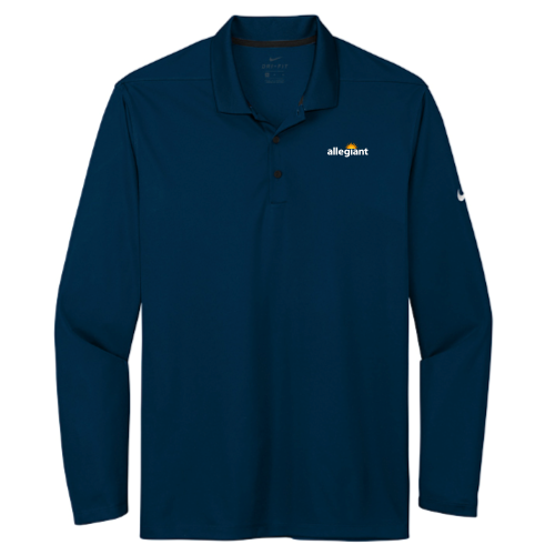 Allegiant - Nike Dri-FIT Micro Pique 2.0 Long Sleeve Polo v1