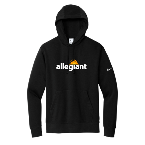 Allegiant - Nike Club Fleece Sleeve Swoosh Pullover Hoodie